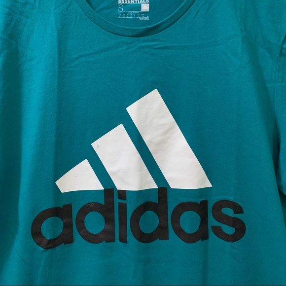 Adidas Sport Essentials Climalite T-Shirt - Teal - Picture 2 of 5